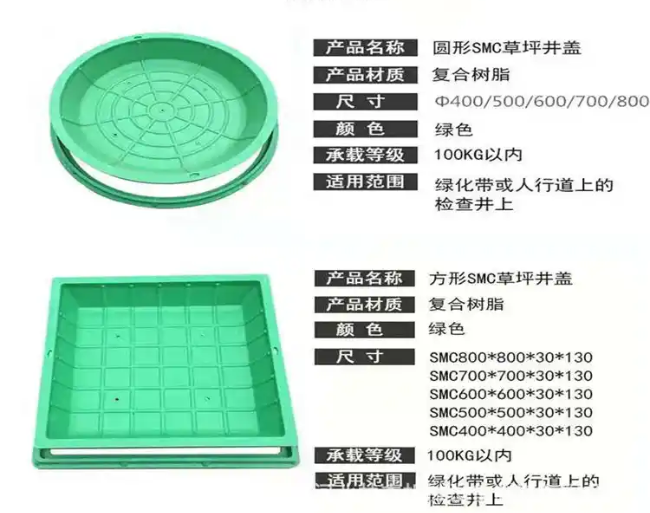 怀化树脂复合种植井盖展示